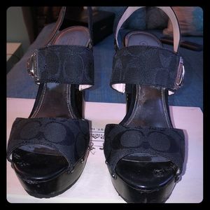 Darcy signature Coach sandals